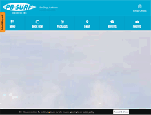 Tablet Screenshot of pbsurfinn.com